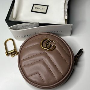 NWOT Gucci Marmont zip round Coin Purse
